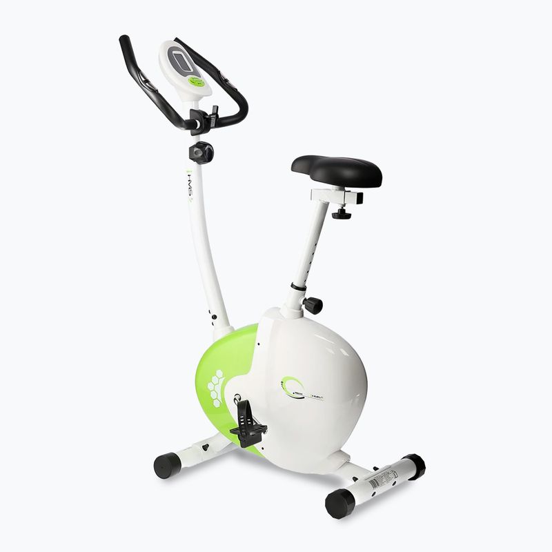 Стационарен велосипед HMS M9239 white/green 3