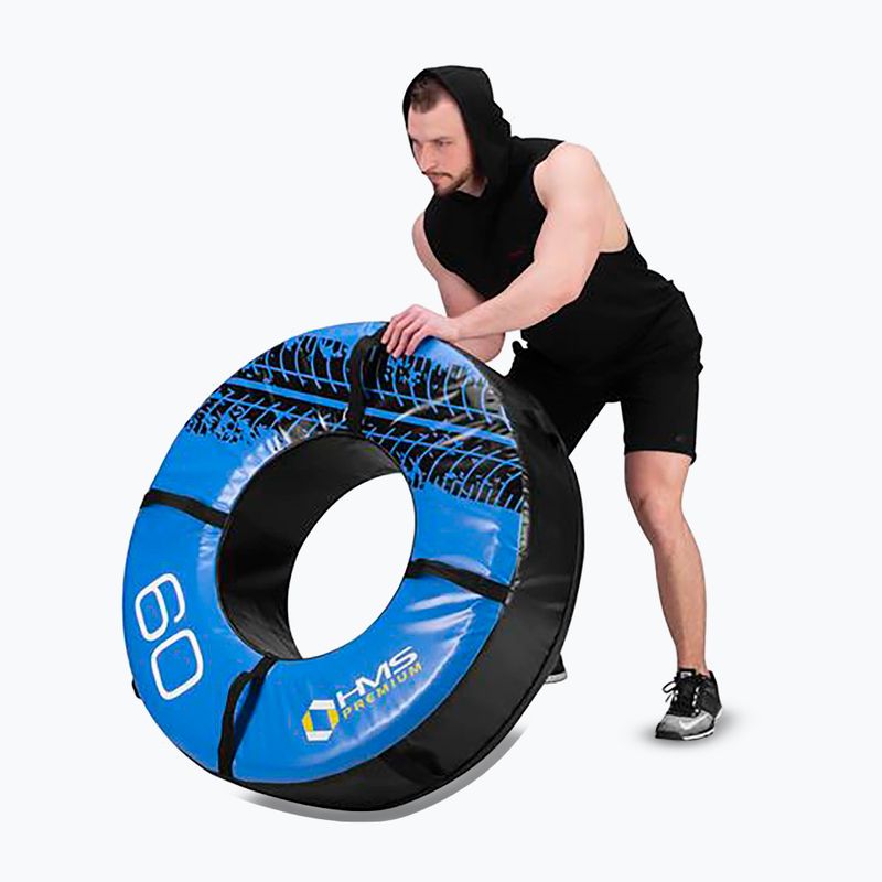 Гума за тренировка HMS PYT02 Premium 60 kg black/blue 8