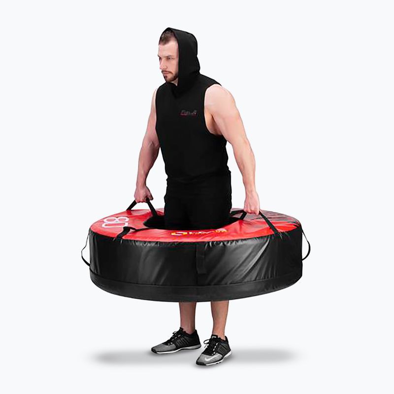 Гума за тренировка HMS PYT03 Premium 80 kg black/red 7