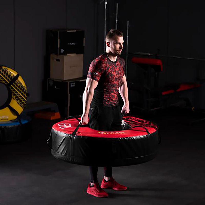 Гума за тренировка HMS PYT03 Premium 80 kg black/red 10
