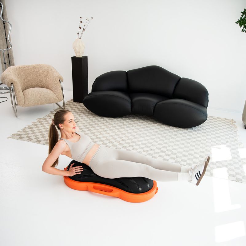 HMS BSX02 Търговска черна/оранжева платформа за балансиране 6