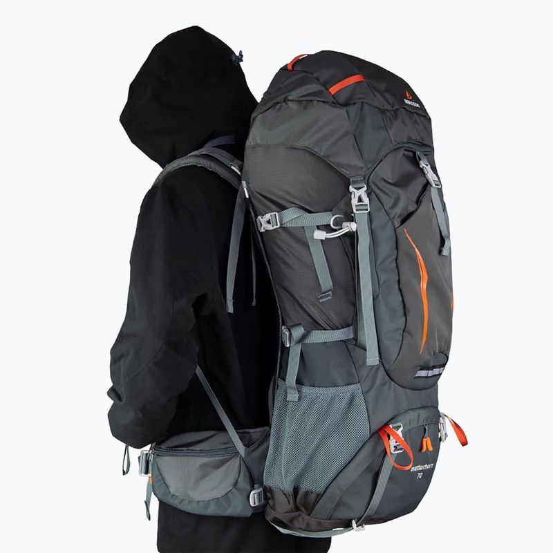 Туристическа раница BERGSON Matterhorn 70 l grey 13