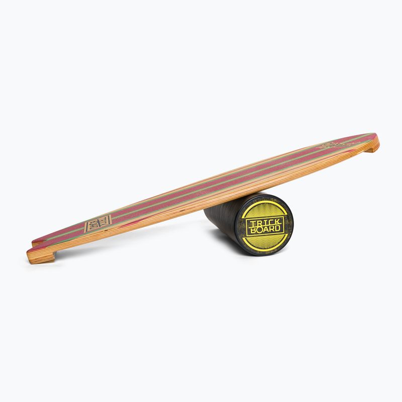 Trickboard Fish Mermaid червено-кафява дъска за баланс с ролка TB-17360 2