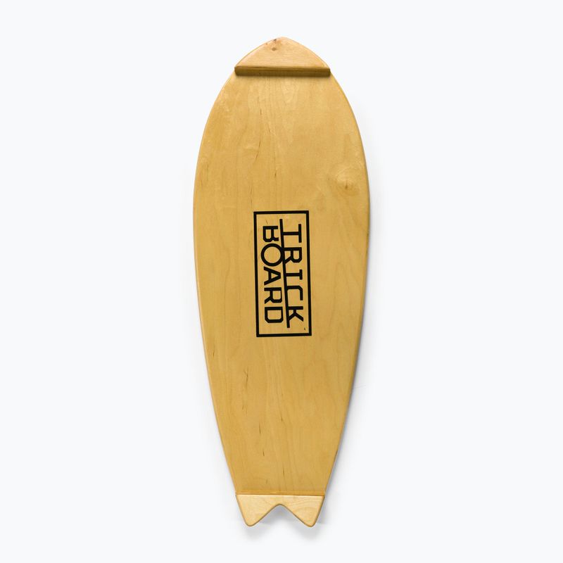 Trickboard Fish Mermaid червено-кафява дъска за баланс с ролка TB-17360 4