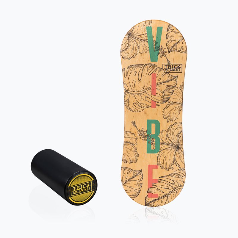 Дъска за балансиране Trickboard Vibe бежова TB-17797 4