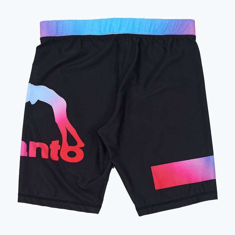 Мъжки къси панталони от ликра MANTO Miami black MNS532_BLK_2S 3