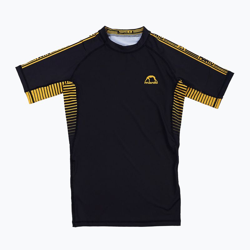 MANTO Stripe 2.0 Мъжки рашгард Black MNR851_BLK_2S 3