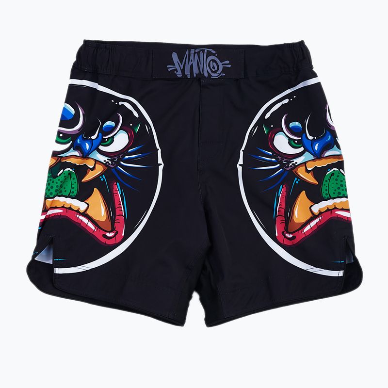 Мъжки шорти за тренировка MANTO Panther black MNS005_BLK_2S