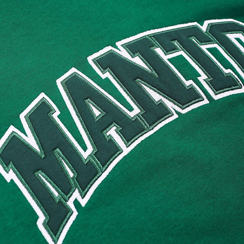 Мъжка блуза с качулка MANTO Varsity green MNH479_GRE 3