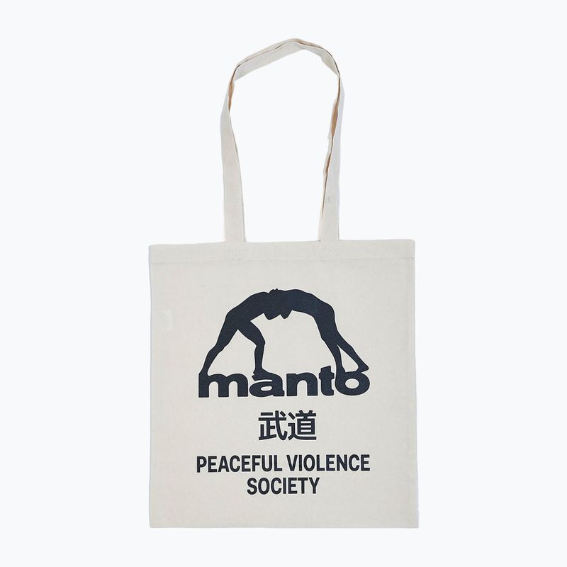 Чанта MANTO Society white