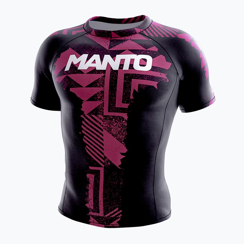 Manto Fragments Rashguard black-red MNR867