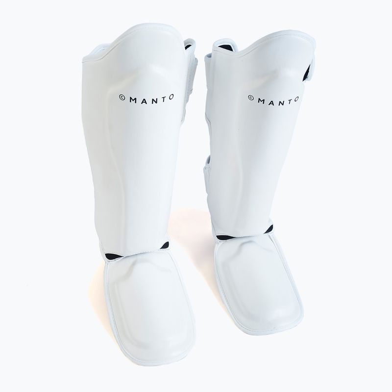 Протектор за подбедрици MANTO Impact white