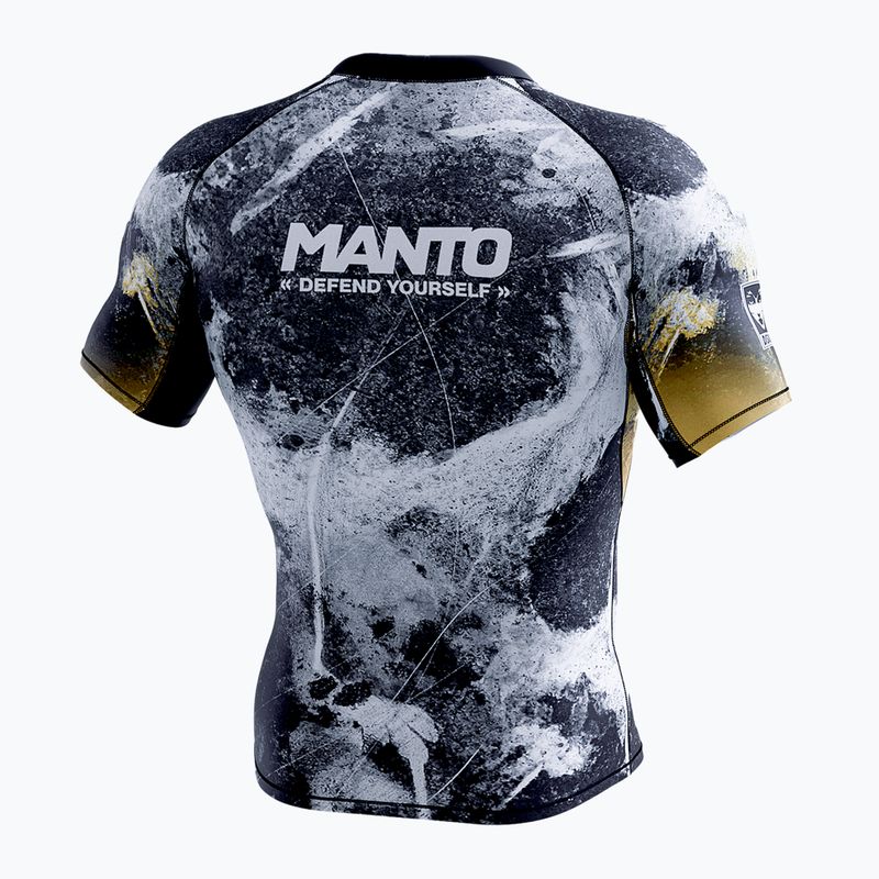 MANTO мъжки Rashguard Disobey тъмносин MNR878_BLK 2