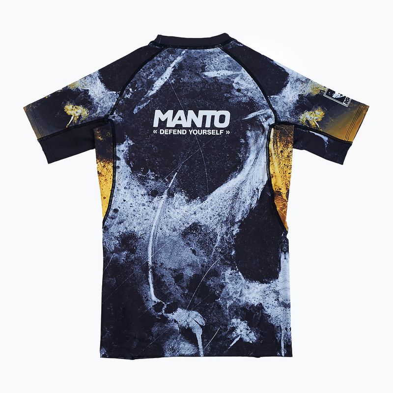 MANTO мъжки Rashguard Disobey тъмносин MNR878_BLK 4