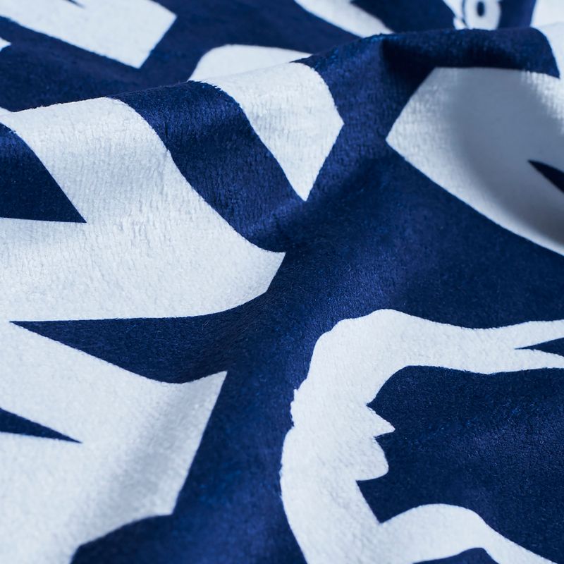 Хавлиена кърпа MANTO Pattern navy 2