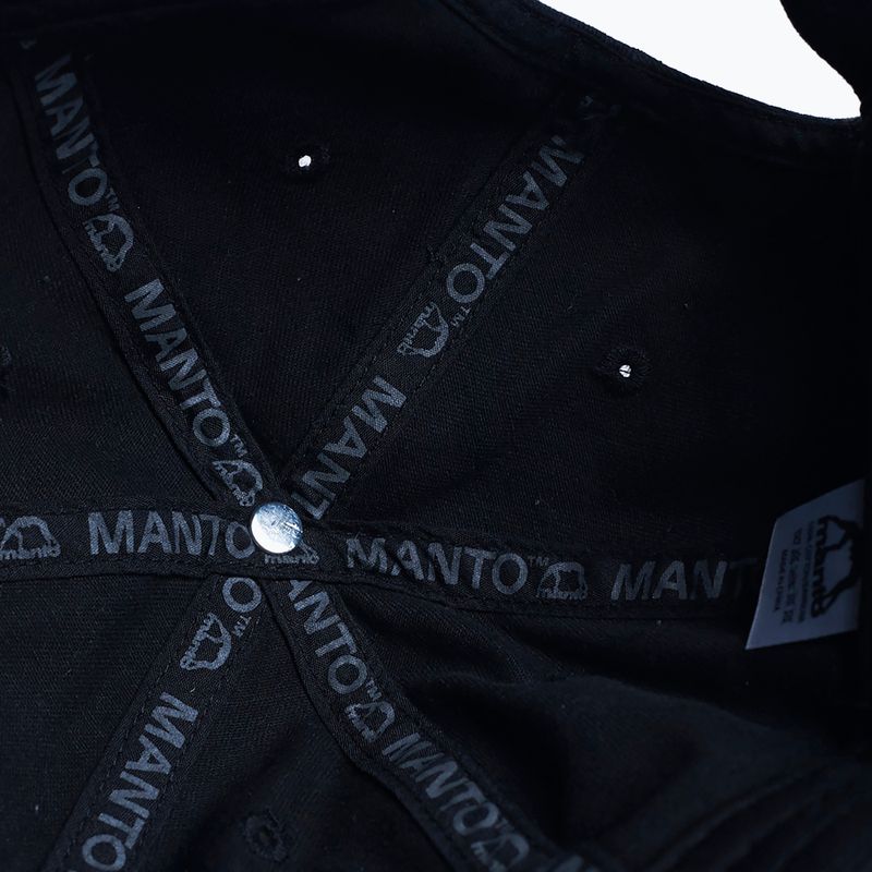 MANTO Label 23 Шапка тип "татко" черна 9