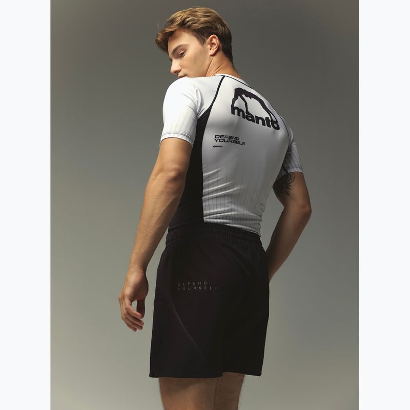 MANTO мъжки Rashguard Ranked white 8