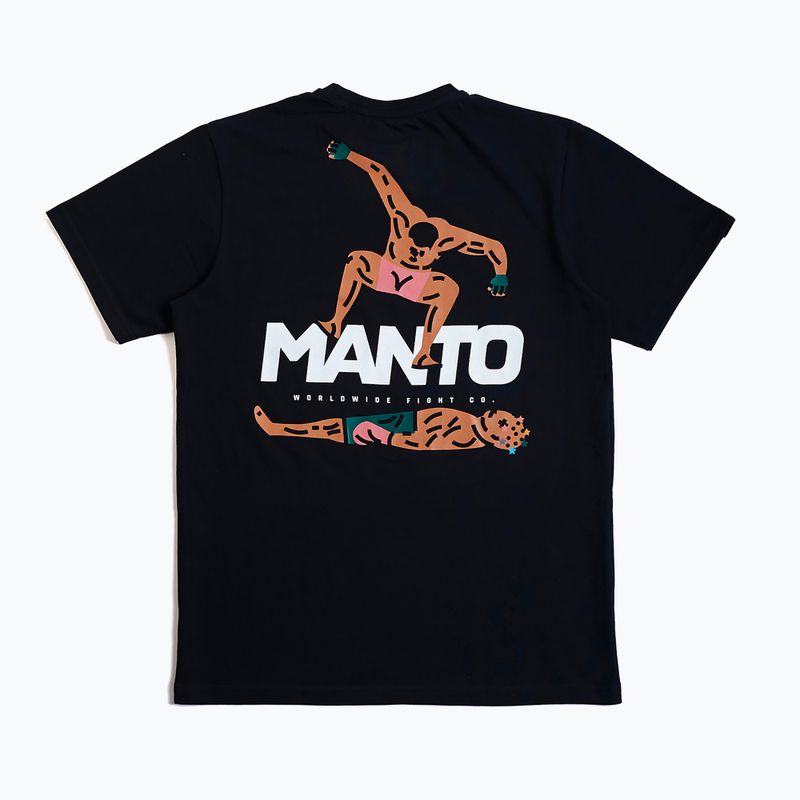 MANTO мъжка тениска Stomp black 2