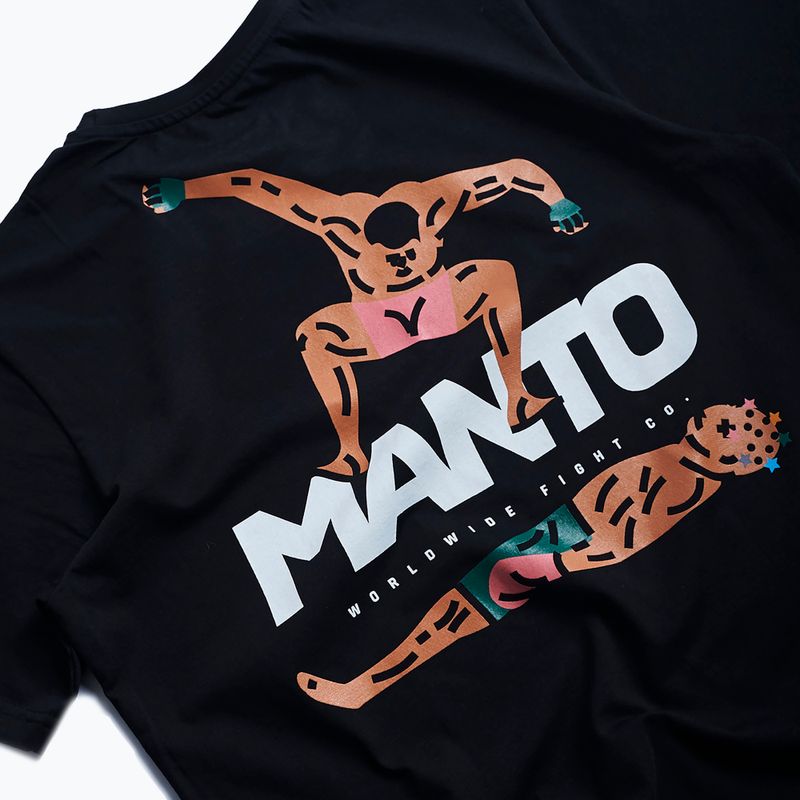 MANTO мъжка тениска Stomp black 4
