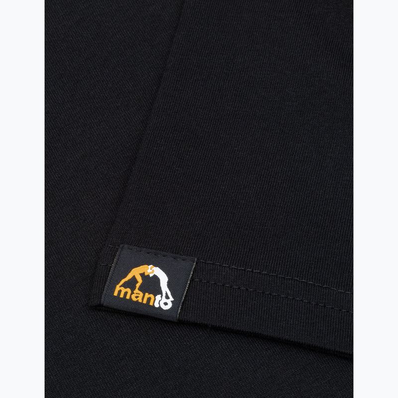 Мъжка тениска MANTO Logo black 3