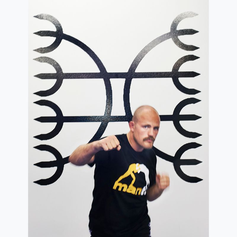 Мъжка тениска MANTO Logo black 5