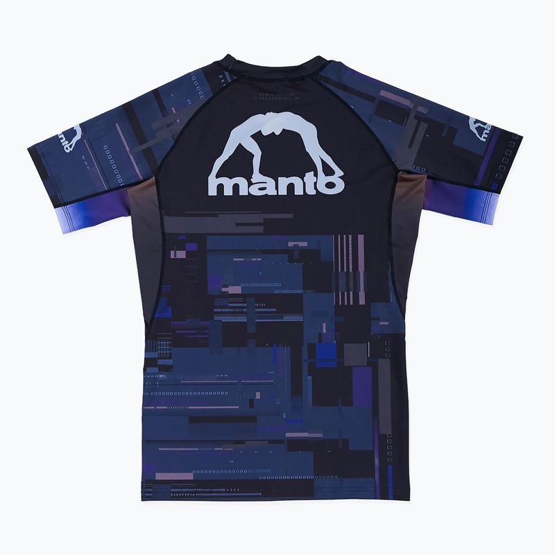 Рашгард MANTO Rashguard Endure black 2