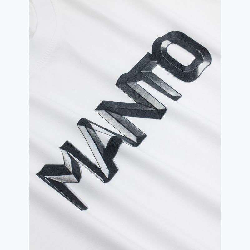 Мъжка тениска MANTO Logo white 3