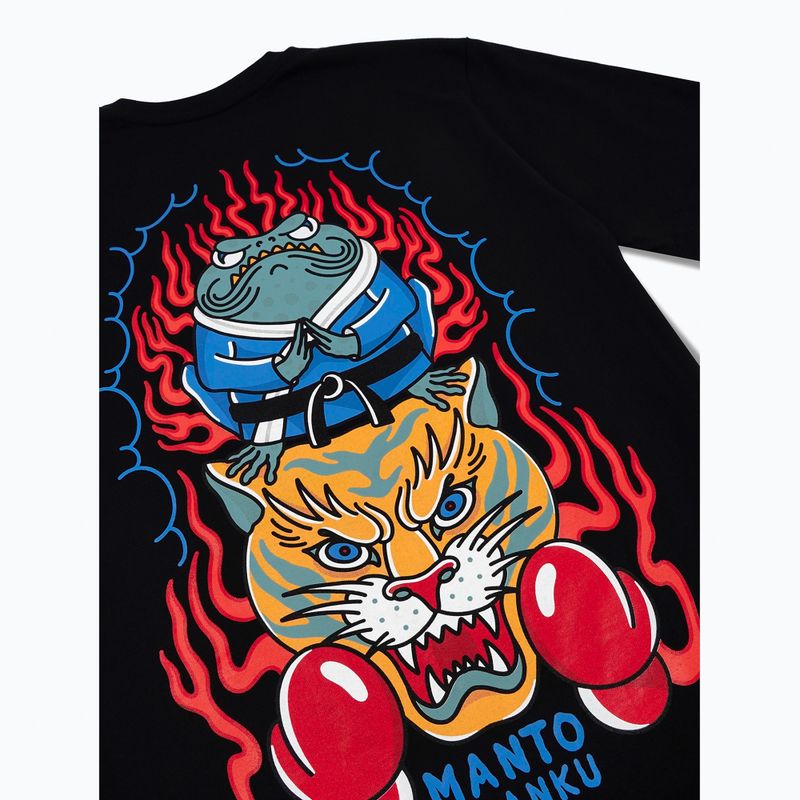 Тениска MANTO Panku Squad black 3