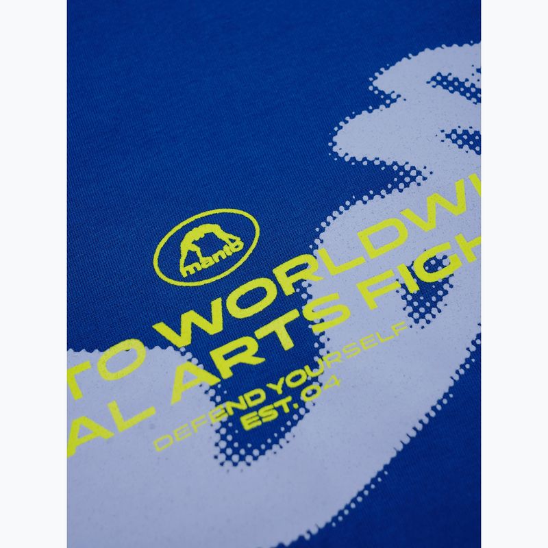 Тениска MANTO Halftone navy blue 2