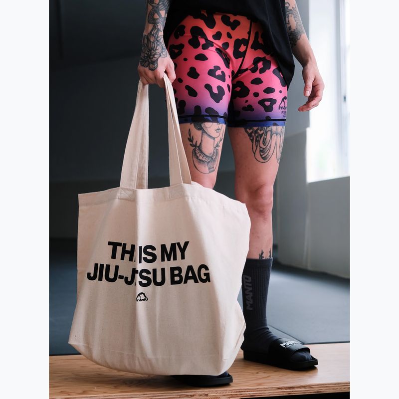 Чанта MANTO Jiu Jitsu Tote bag beige 4