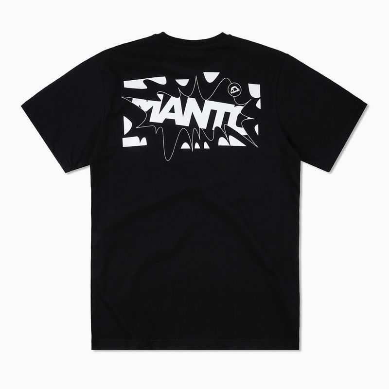 Тениска MANTO Boom black 2