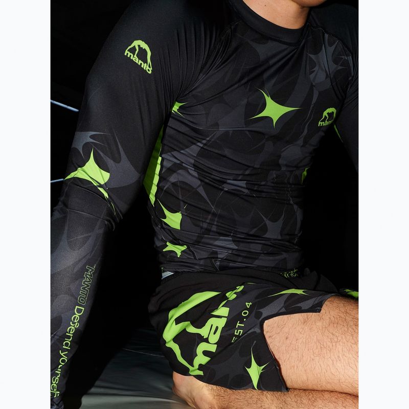 Рашгард MANTO Long Sleeve Rashguard Terra black 8