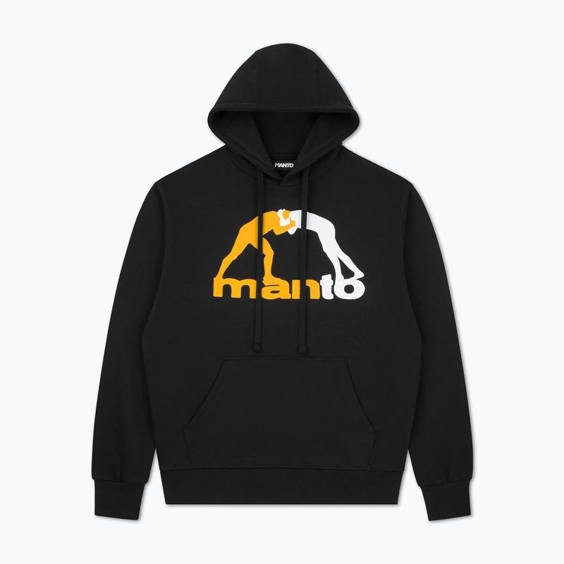 Мъжки суитшърт MANTO Logo Hoody black
