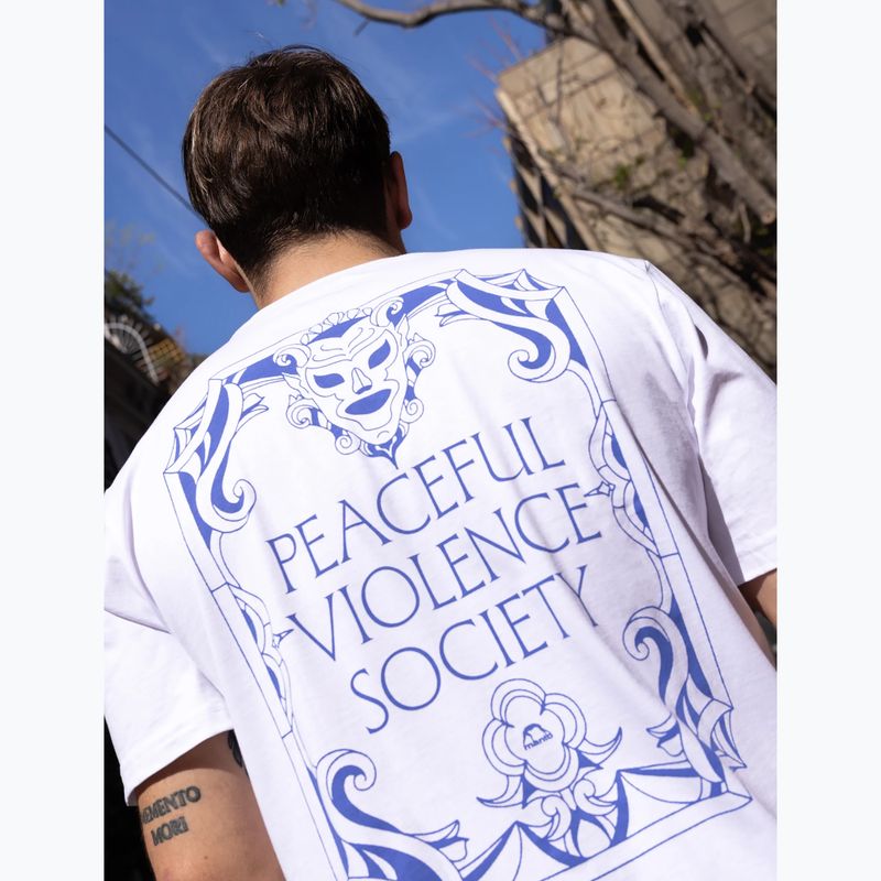 Мъжка тениска MANTO Profuse white 5