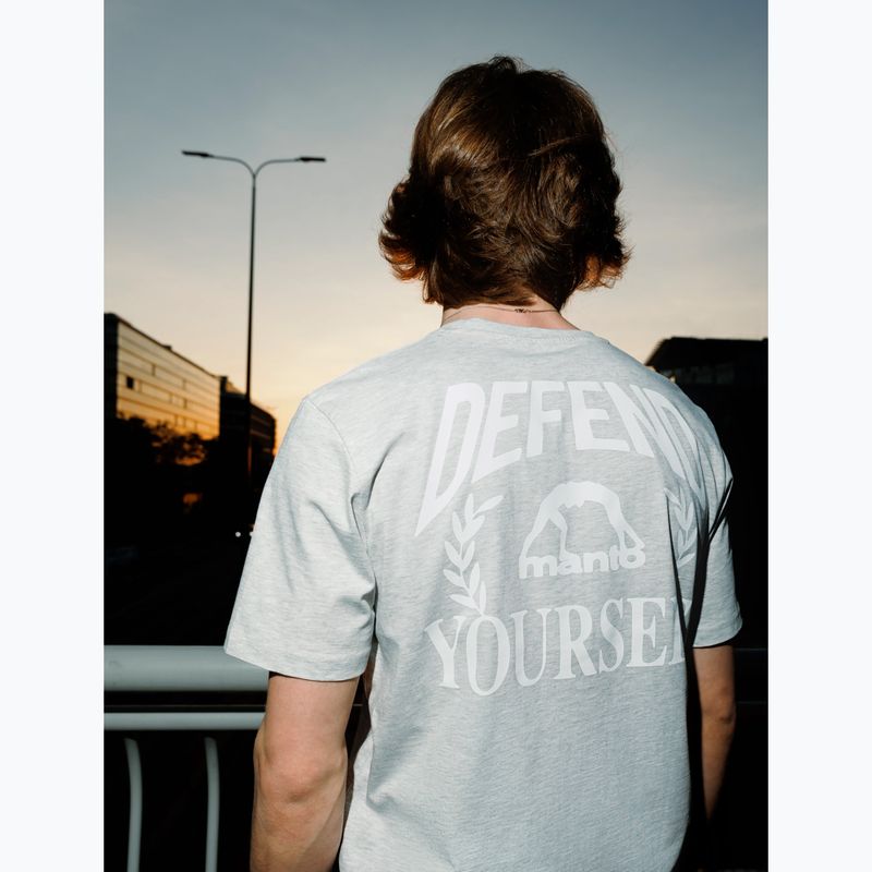 Мъжка тениска MANTO Defend 25 меланж 5