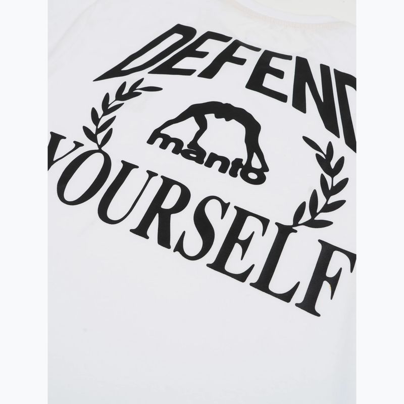 Мъжка тениска MANTO Defend 25 бял 4