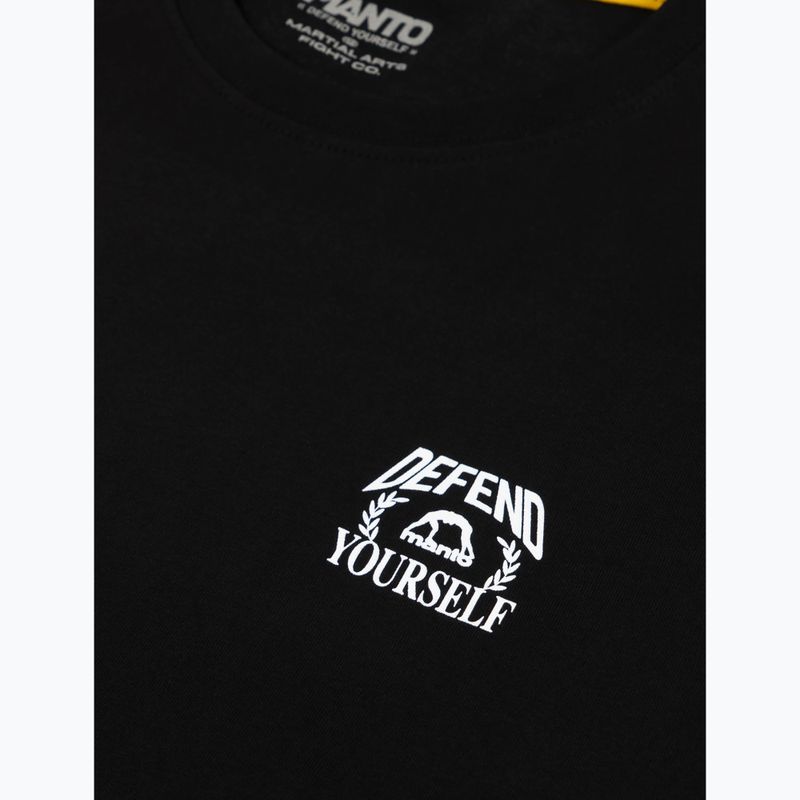 Мъжка тениска MANTO Defend 25 черен 6