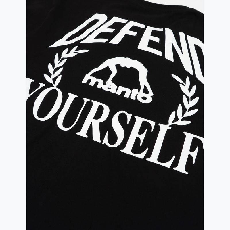 Мъжка тениска MANTO Defend 25 black 7