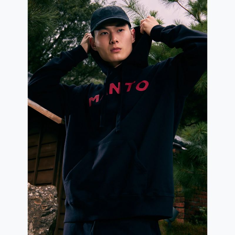 Мъжки суичър MANTO Endurance Hoody черен 5