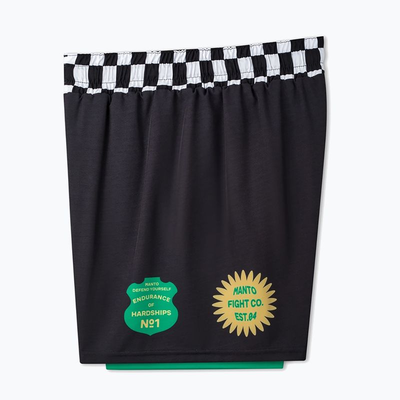 Мъжки тренировъчни шорти MANTO Cross черен 4