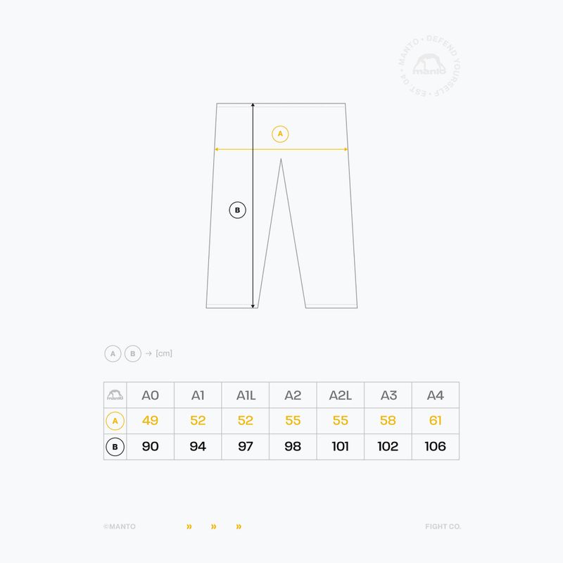 Кимоно за бразилско джиу-джицу MANTO Society BJJ 13