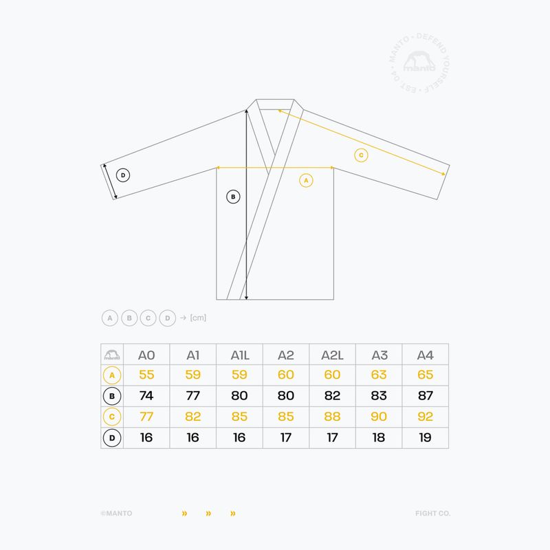 Кимоно за бразилско джиу-джицу MANTO Society BJJ 13