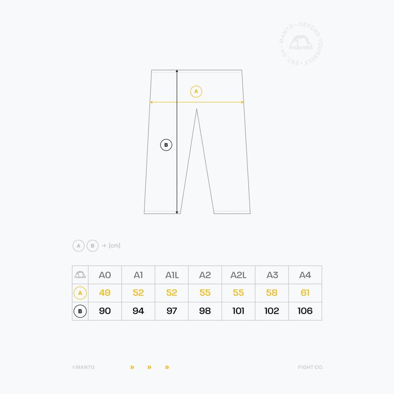 Кимоно за бразилско джиу-джицу MANTO Society BJJ 14