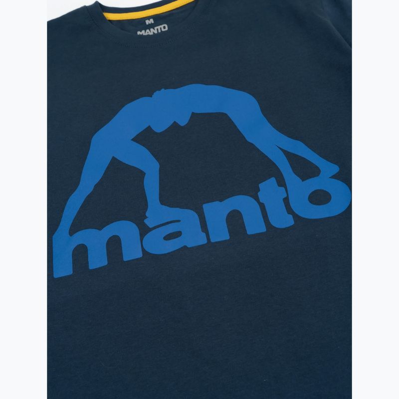 Мъжка тениска MANTO Vibe 25 navy blue/blue 2