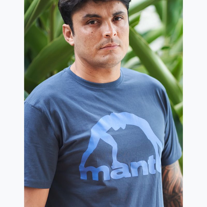 Мъжка тениска MANTO Vibe 25 navy blue/blue 3