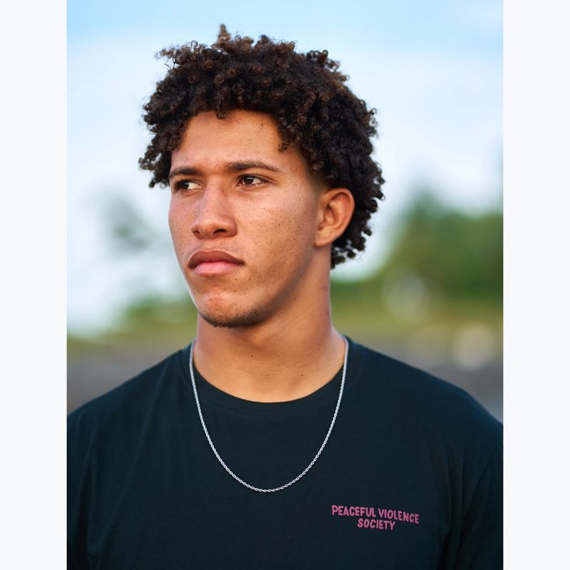 Мъжка тениска MANTO Society 25 black onyx 6