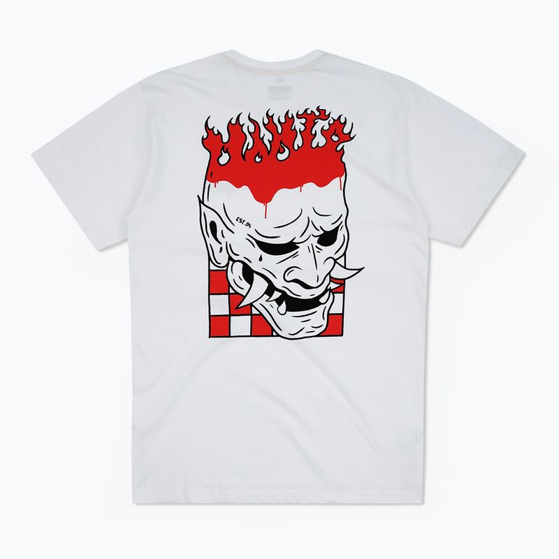 Тениска MANTO Blaze white 2