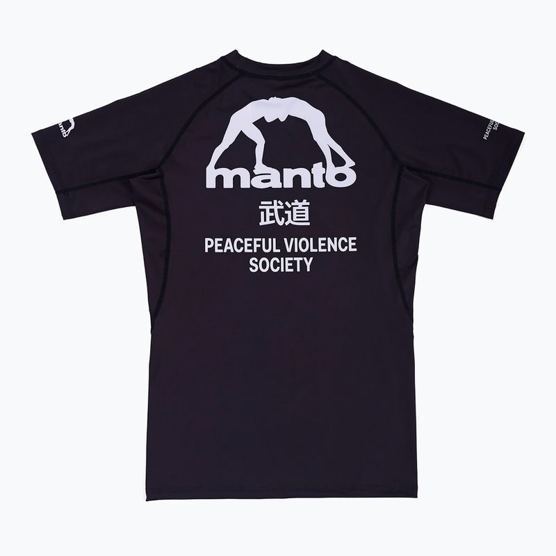 MANTO Society Rashguard black 2