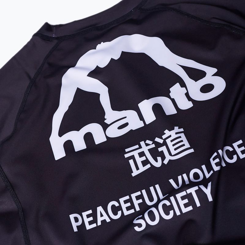 Рашгард MANTO Rashguard Society black 4