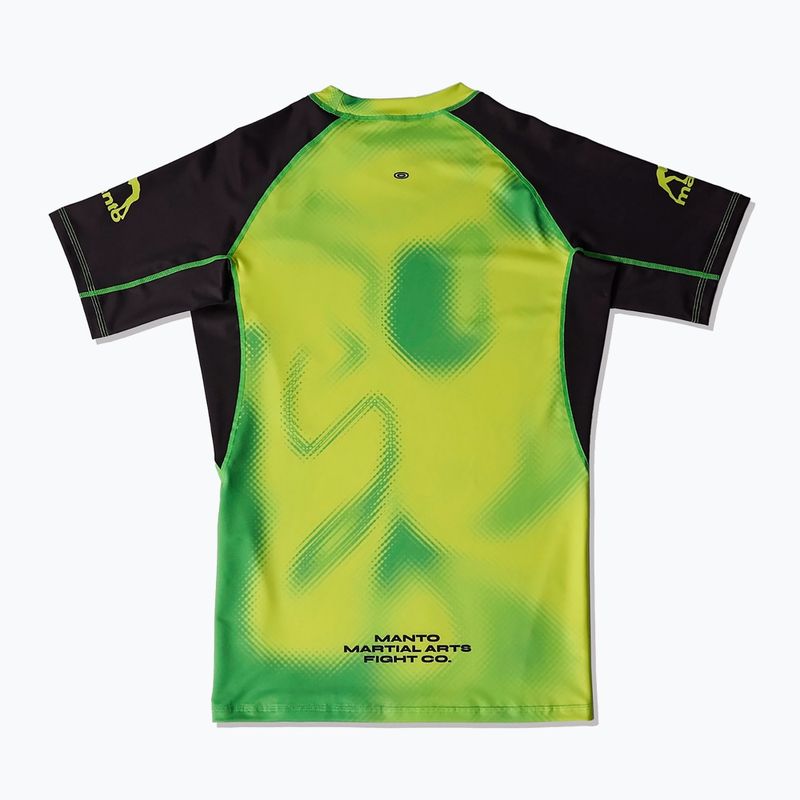 Рашгард MANTO Atomic Rashguard green 2